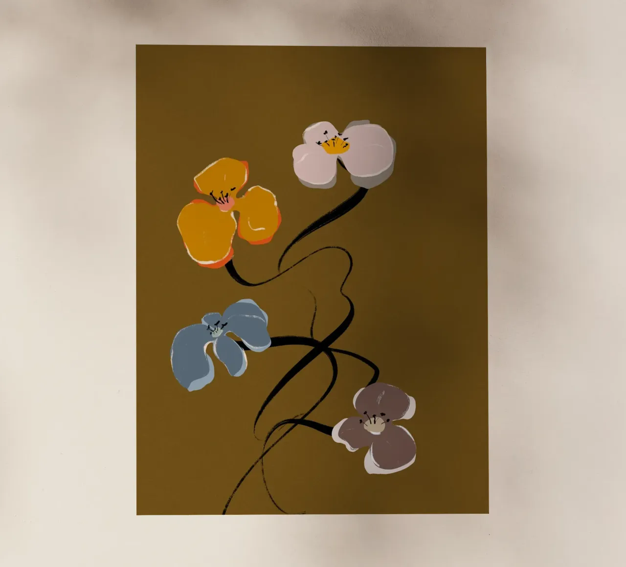 Zen Flowers No 08 pellicola backlit da treechild