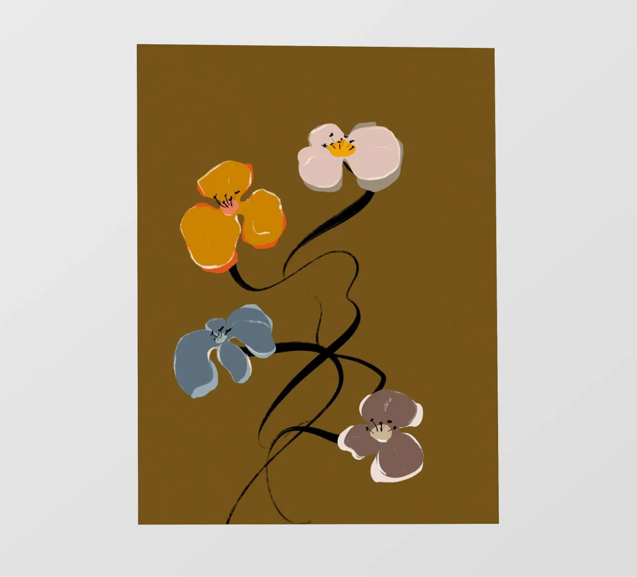 Zen Flowers No 08 pellicola backlit da treechild