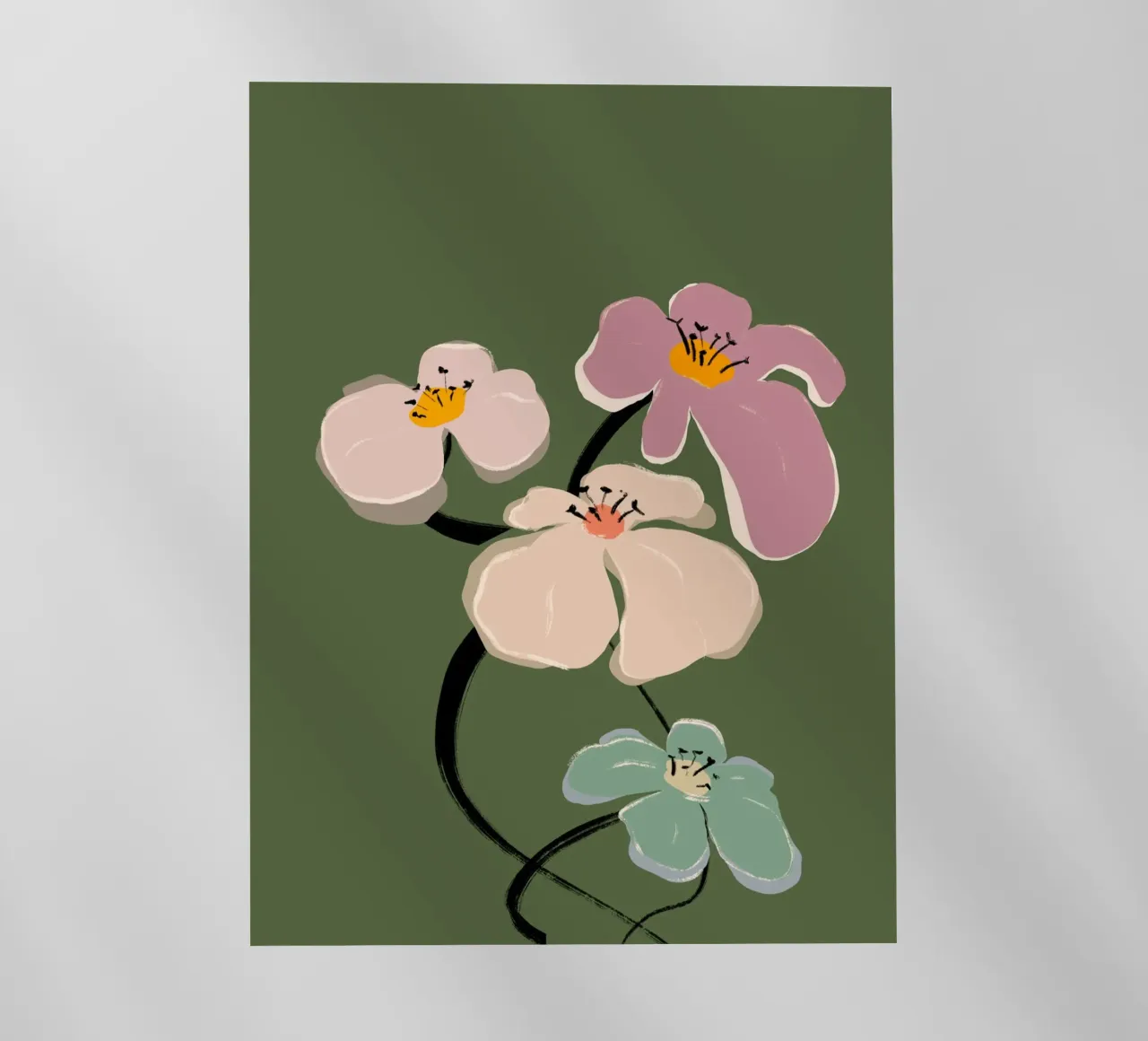 Zen Flowers No 10 pellicola backlit da treechild