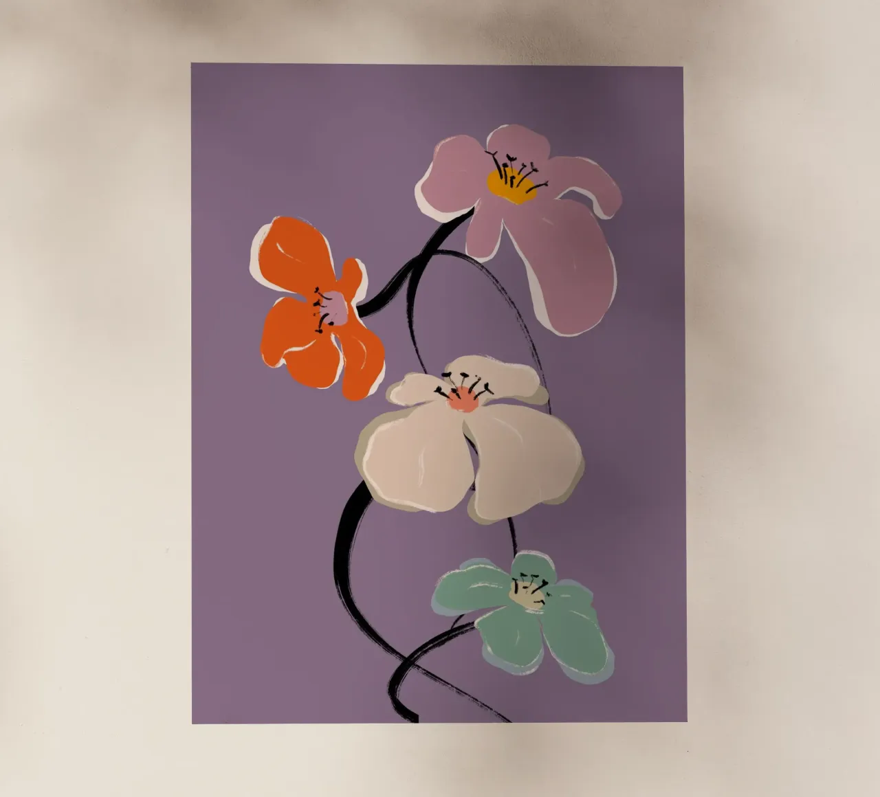Zen Flowers No 14 pellicola backlit da treechild