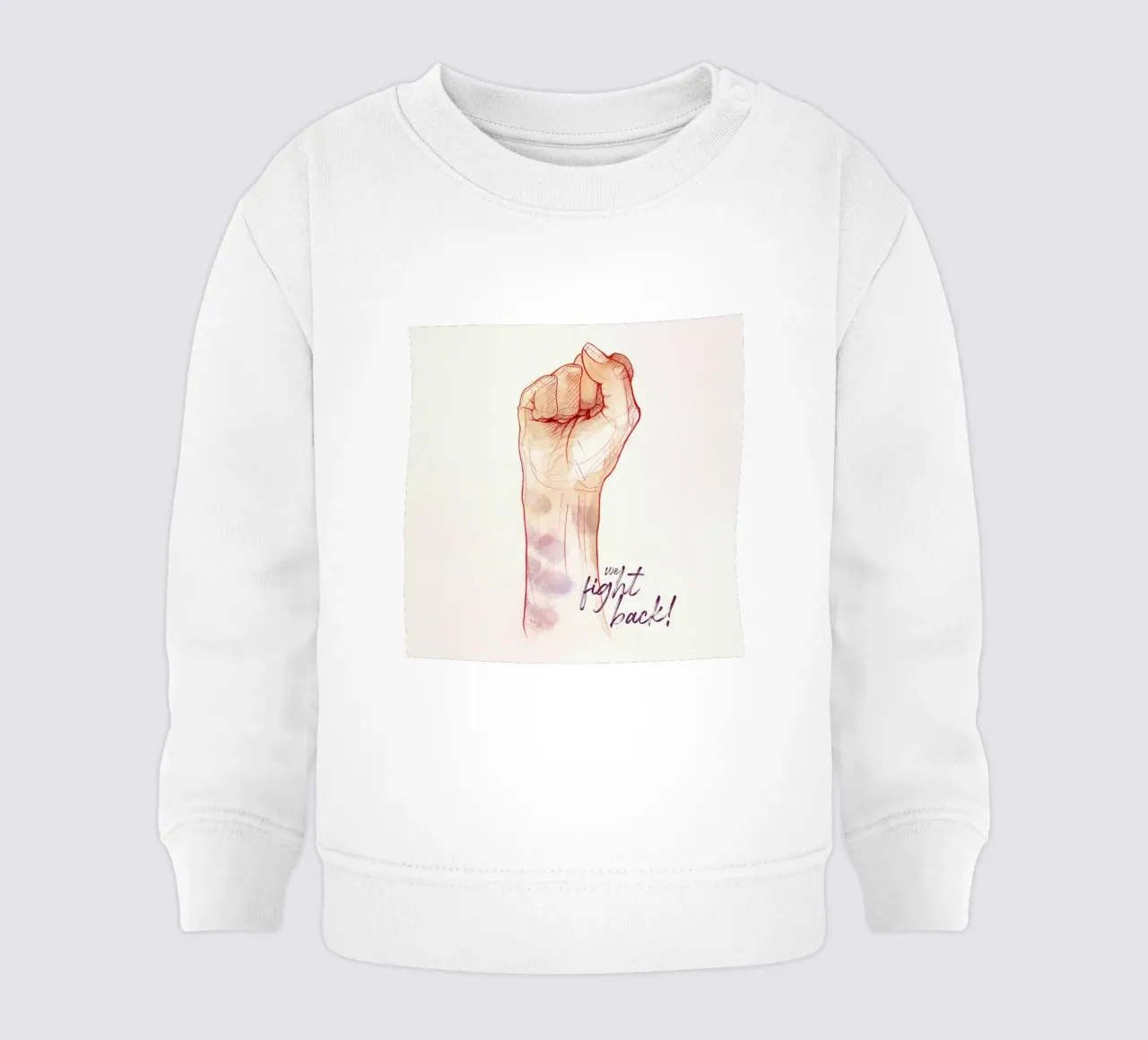 Fight Back felpa neonato da Ina Stanimirova