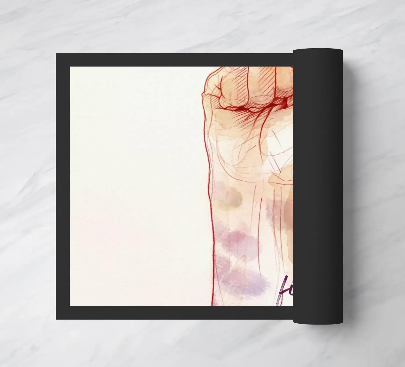 Fight Back deurmat van Ina Stanimirova