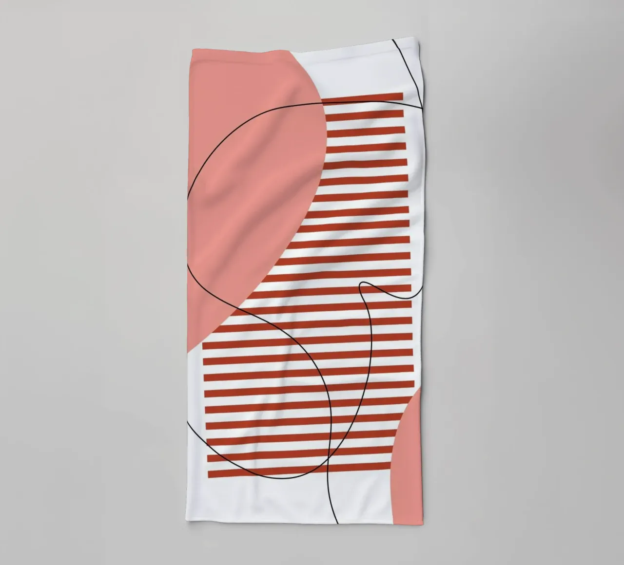 Graphic Shapes I asciugamano da bagno da Linda Gobeta