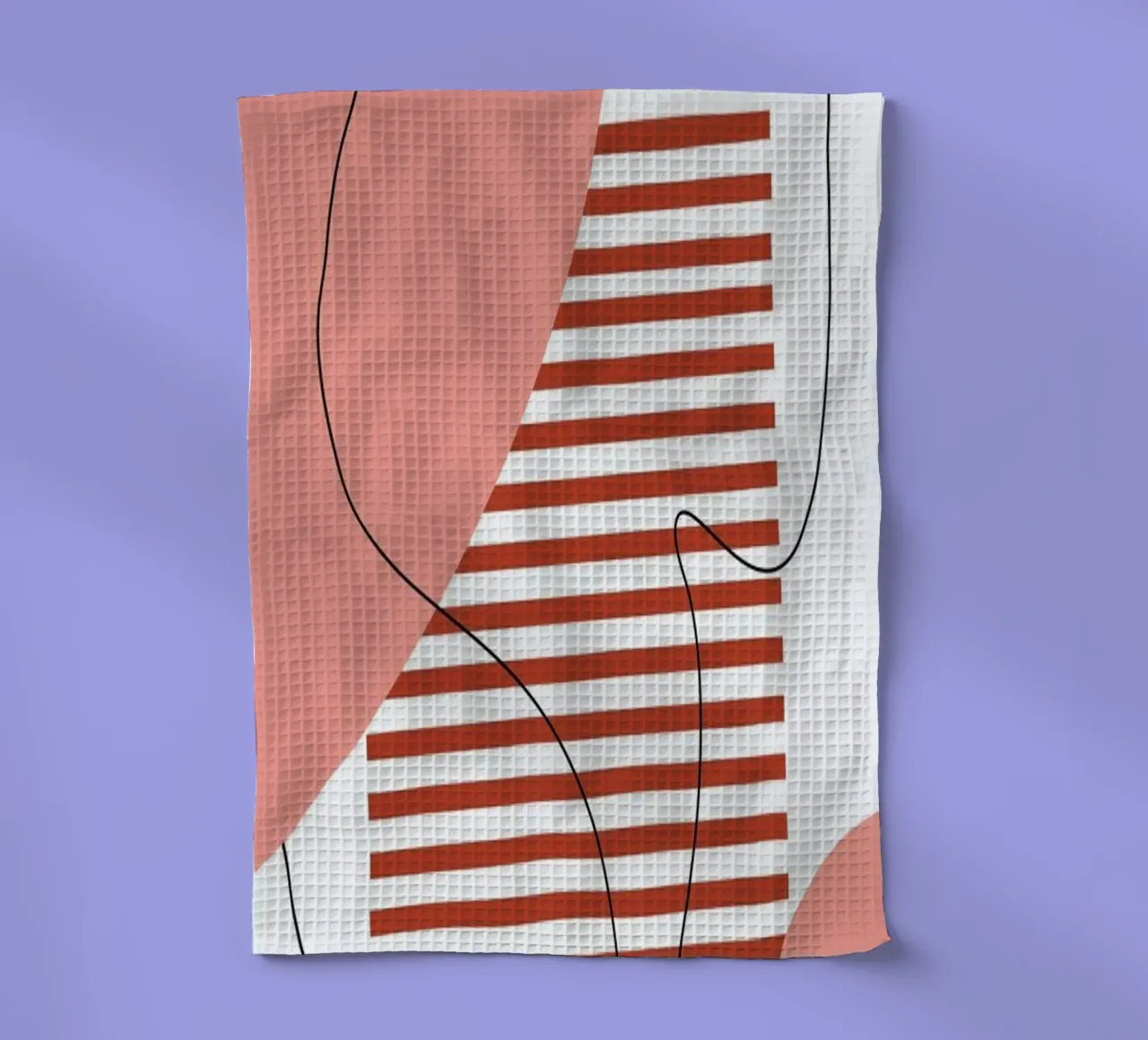 Graphic Shapes I canovaccio da cucina da Linda Gobeta