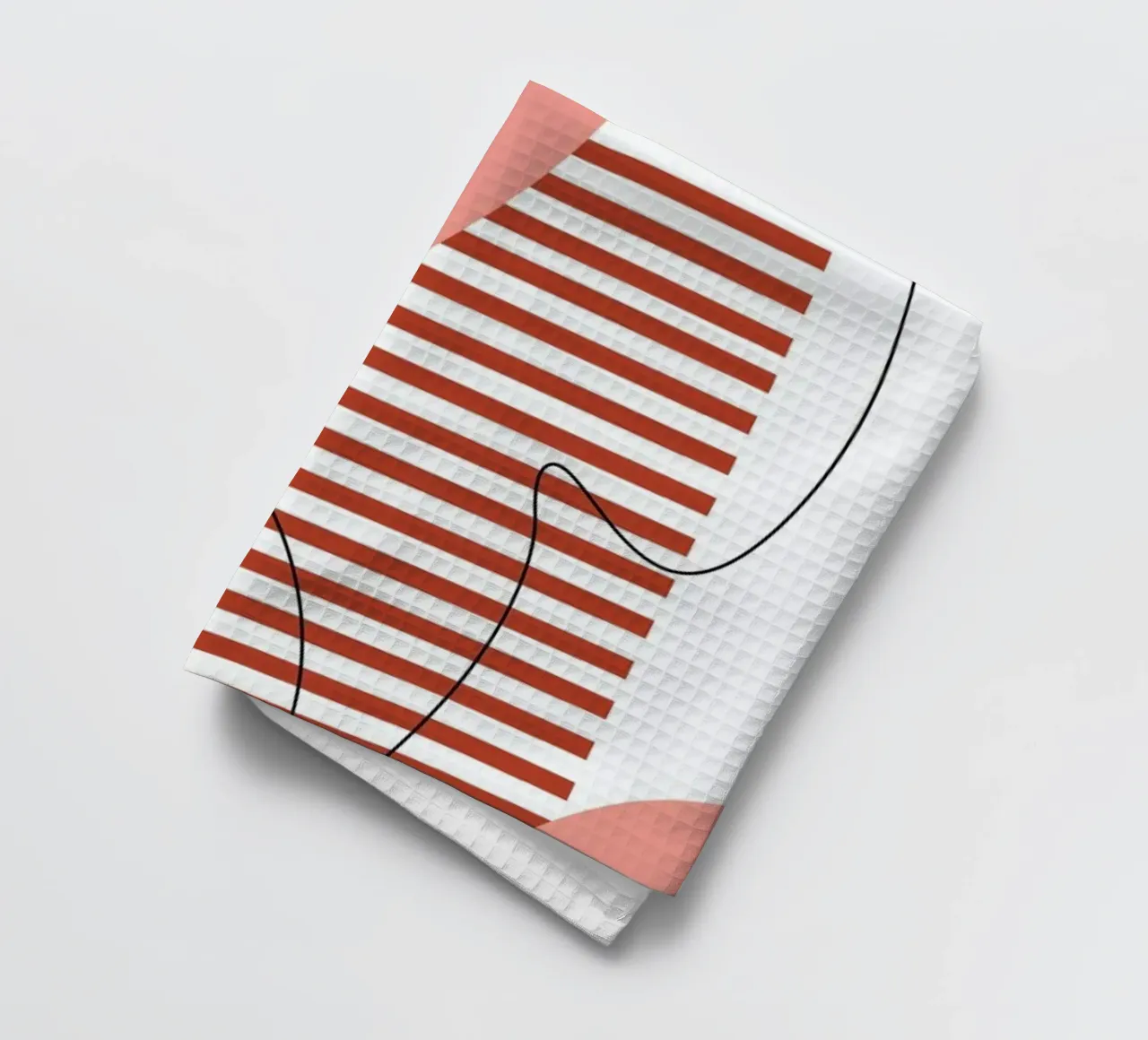 Graphic Shapes I canovaccio da cucina da Linda Gobeta