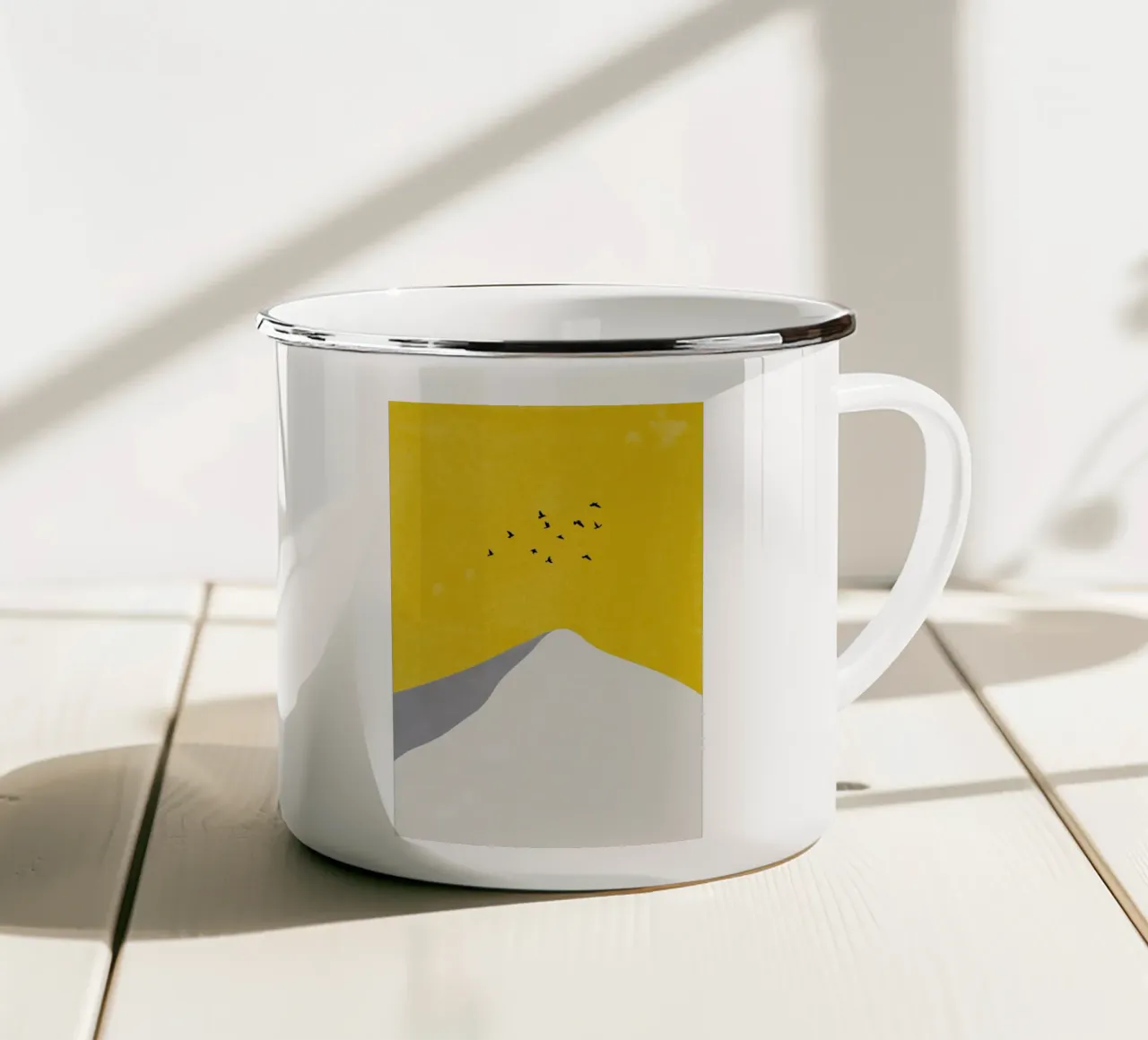 Mountain Peak tazza in smalto da Pure