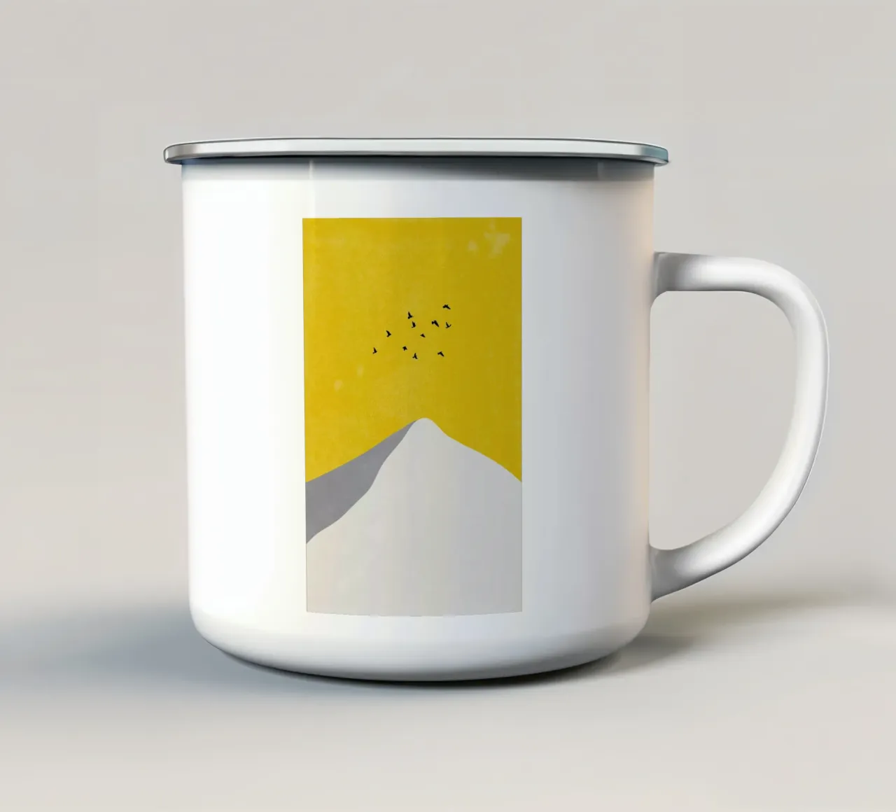 Mountain Peak tazza in smalto da Pure