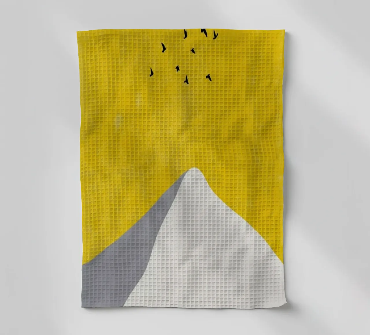 Mountain Peak tea towel by Pure