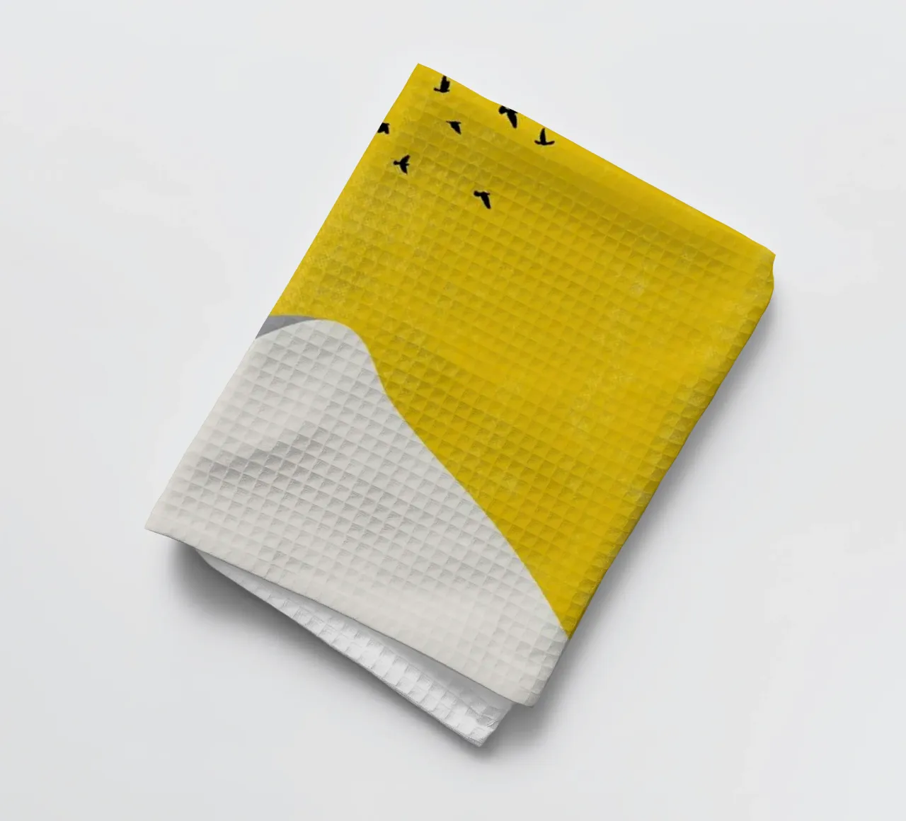 Mountain Peak tea towel by Pure