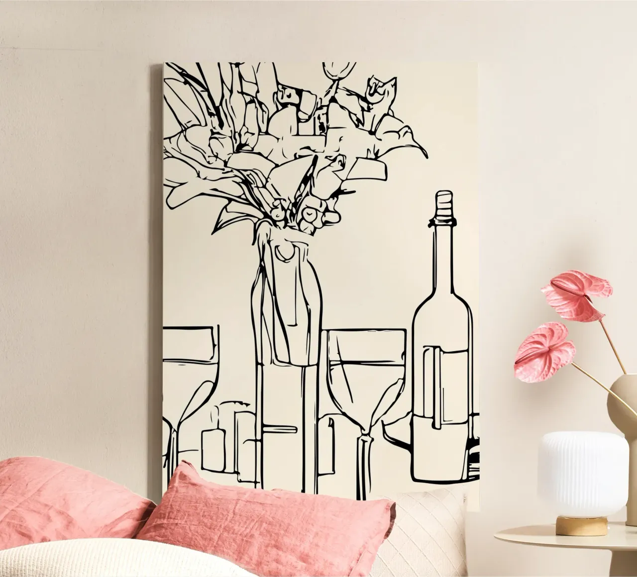 Table Still Life No 03 canvas by treechild