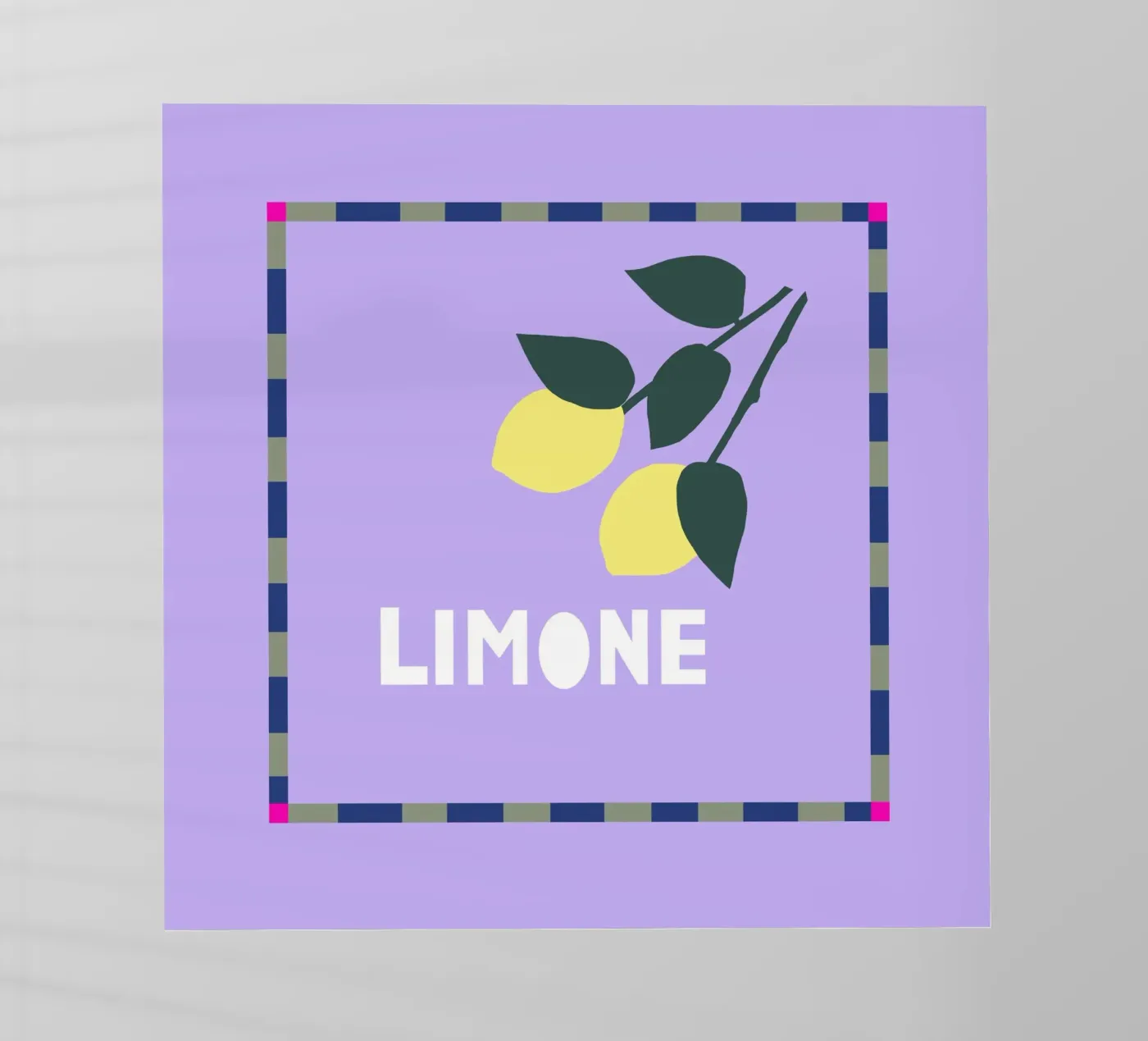 Limone backlit folie van Iris Knabenschuh Design