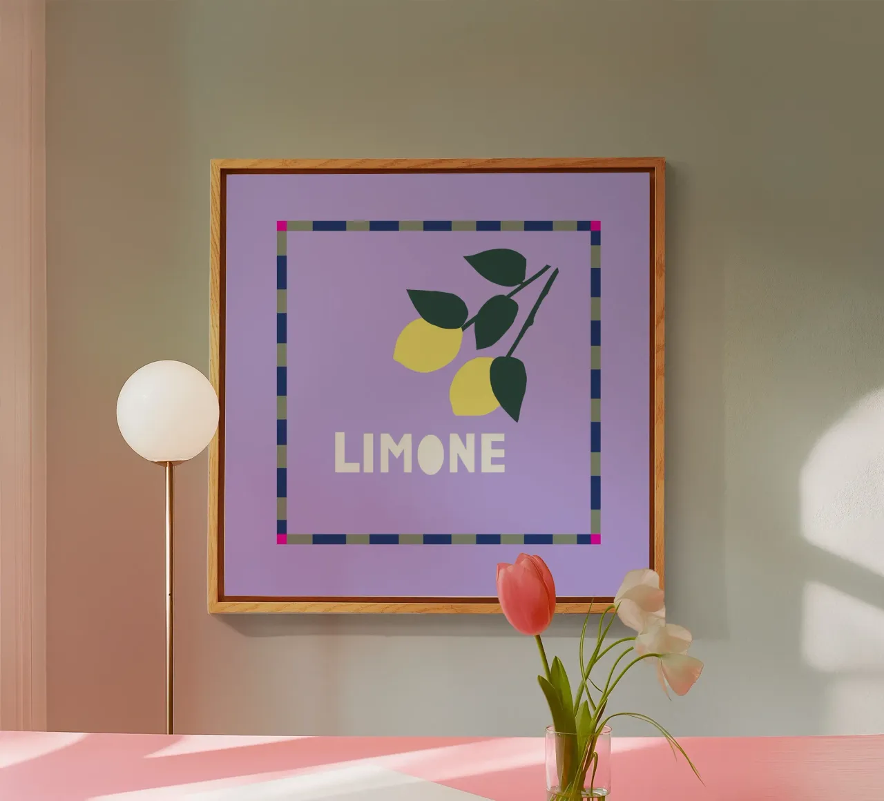 Limone acryl van Iris Knabenschuh Design