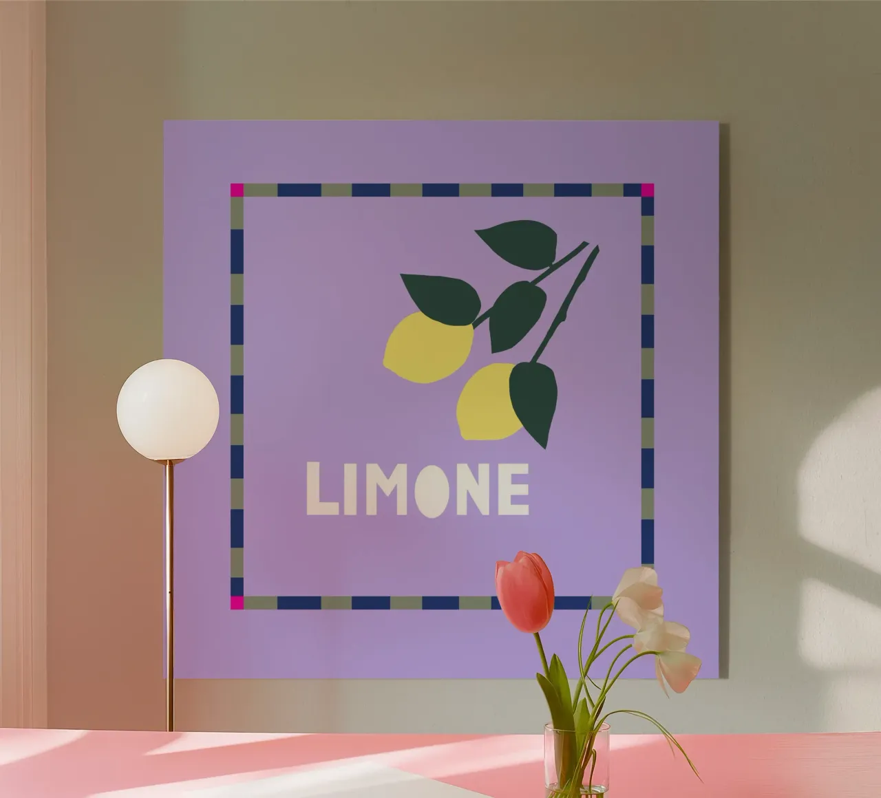 Limone acryl van Iris Knabenschuh Design