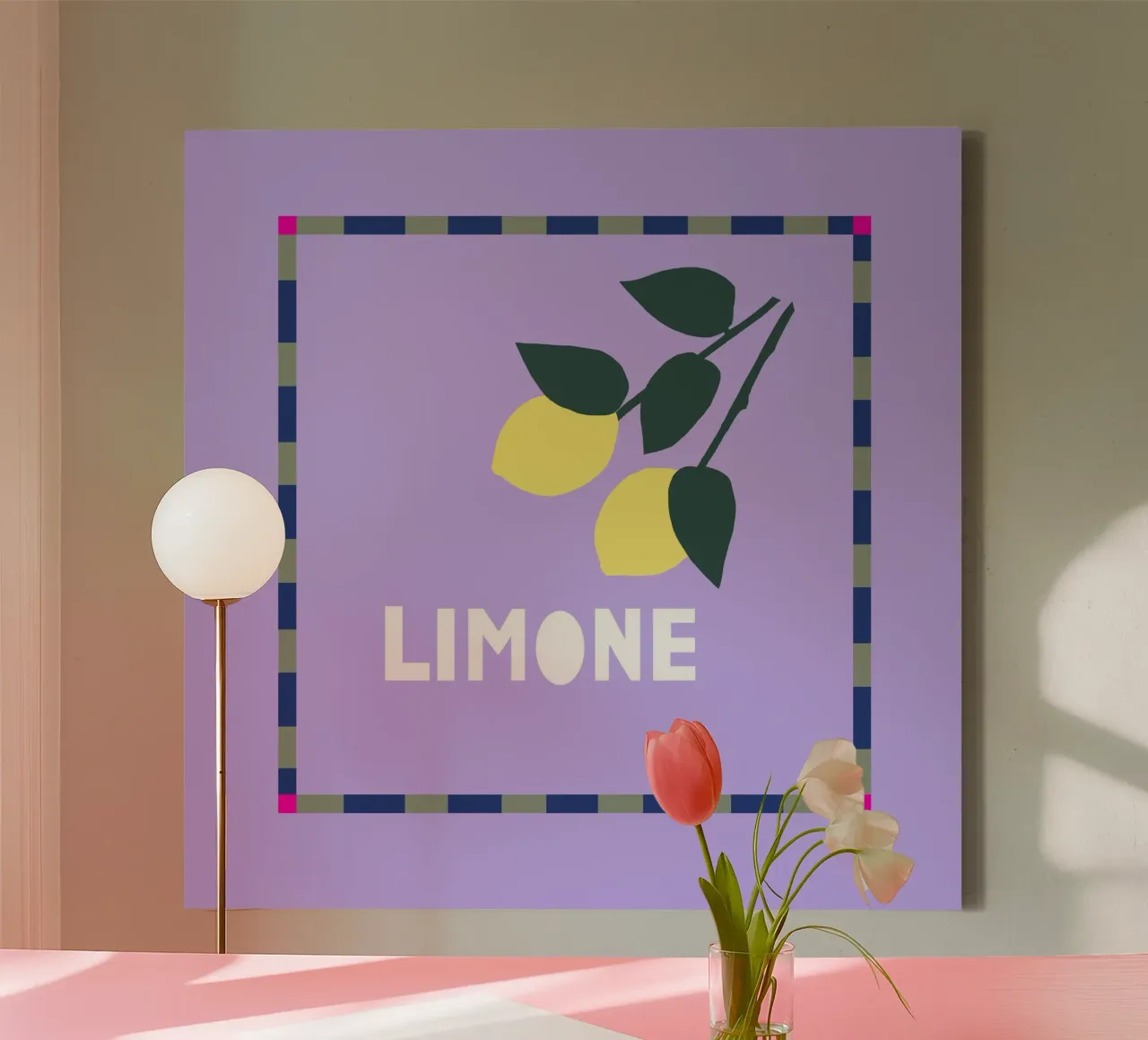 Limone toile de Iris Knabenschuh Design