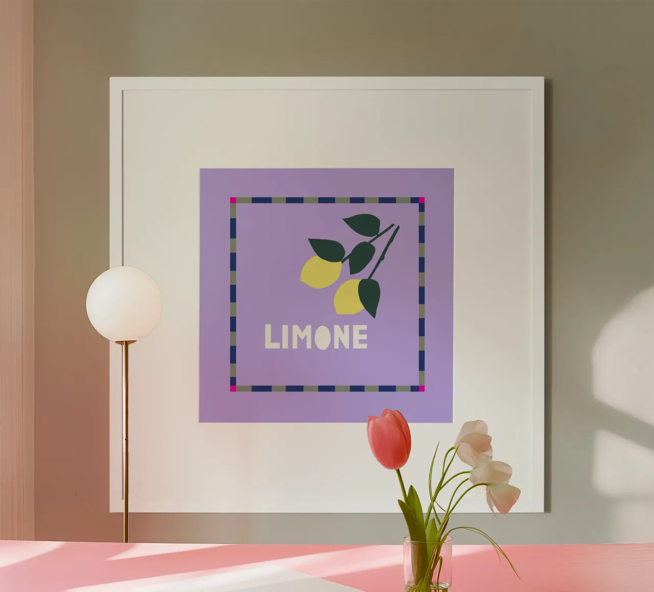 Limone poster da Iris Knabenschuh Design