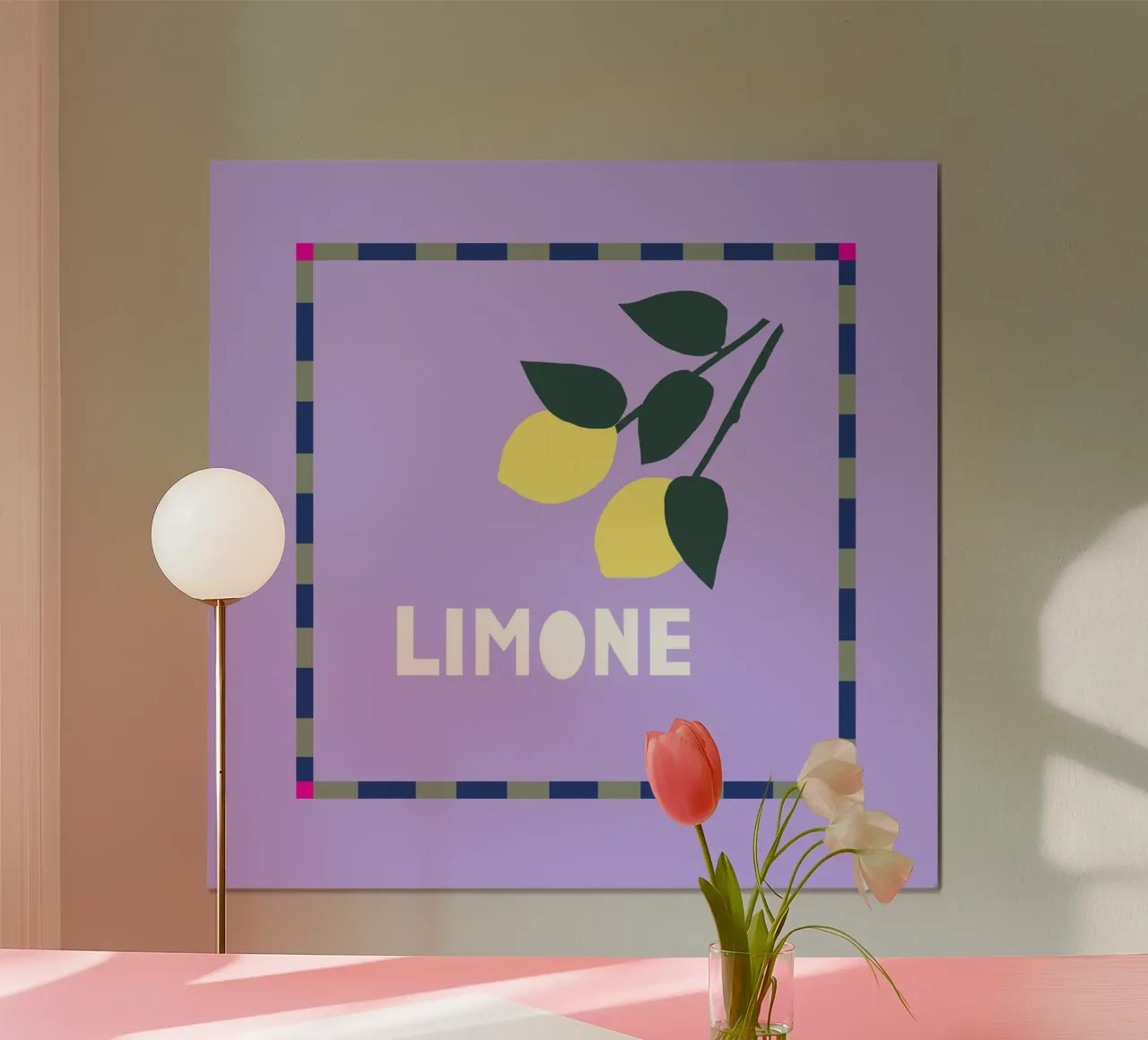 Limone poster da Iris Knabenschuh Design