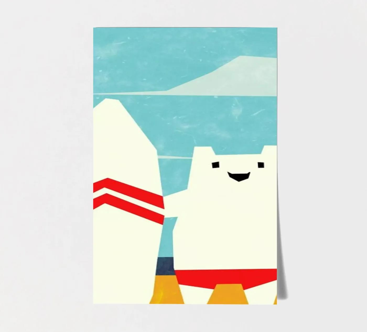 Surf foglio adesivo da Yetiland