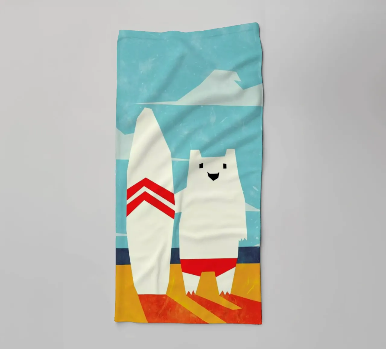 Surf towel by Yetiland