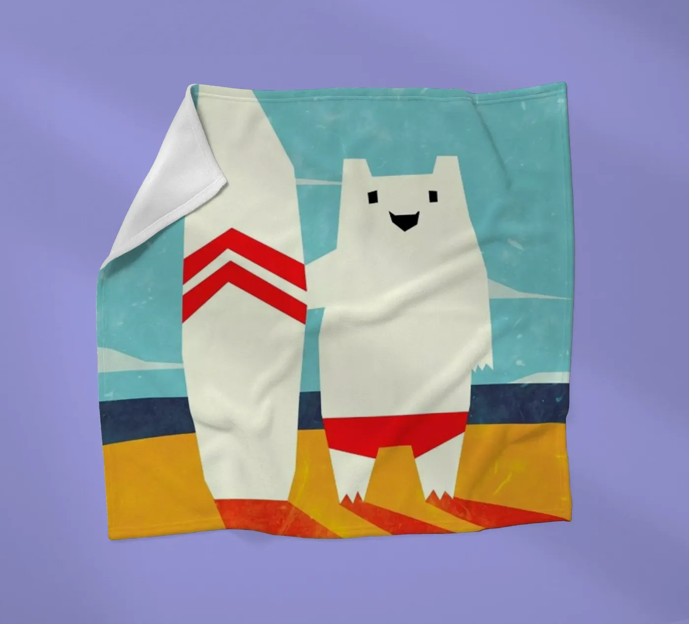 Surf coperta in pile da Yetiland