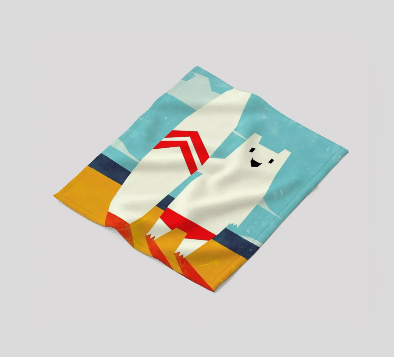 Surf Fleecedecke von Yetiland