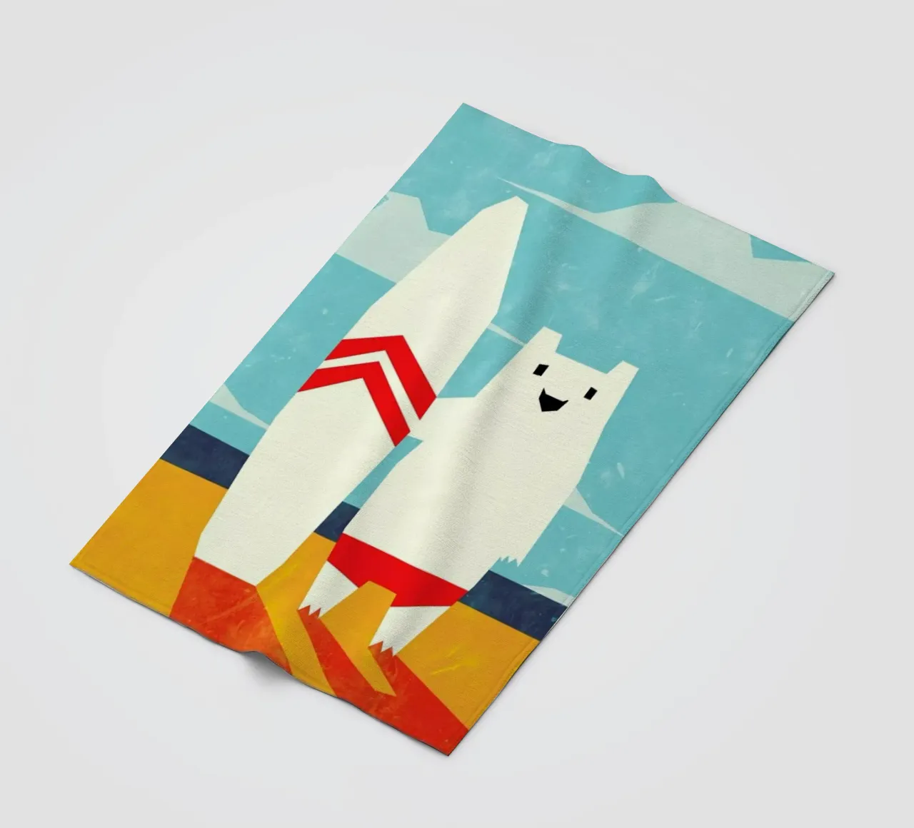 Surf Fleecedecke von Yetiland