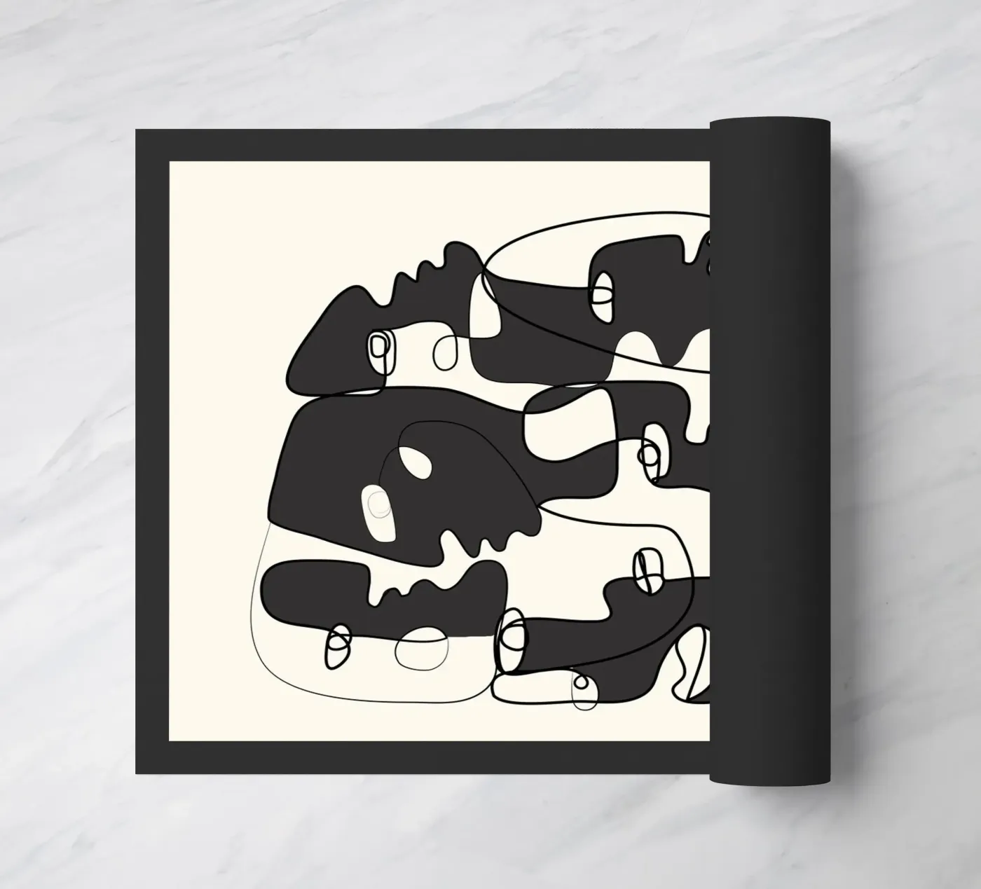 Abstract Faces 2 zerbino da Flow Line