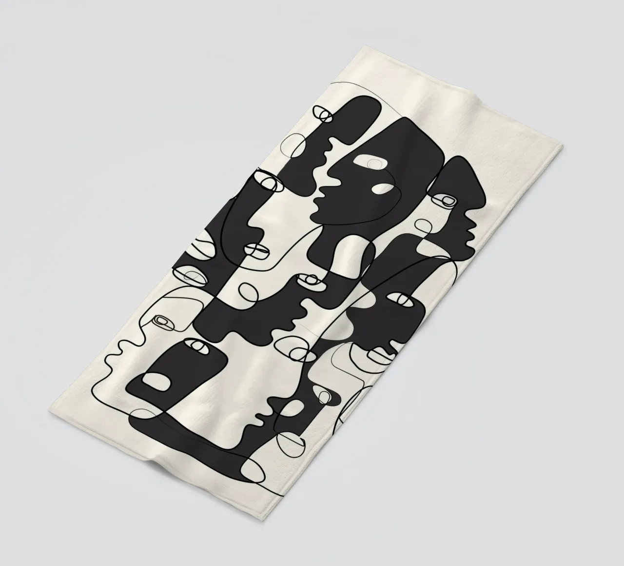 Abstract Faces 2 telo mare da Flow Line