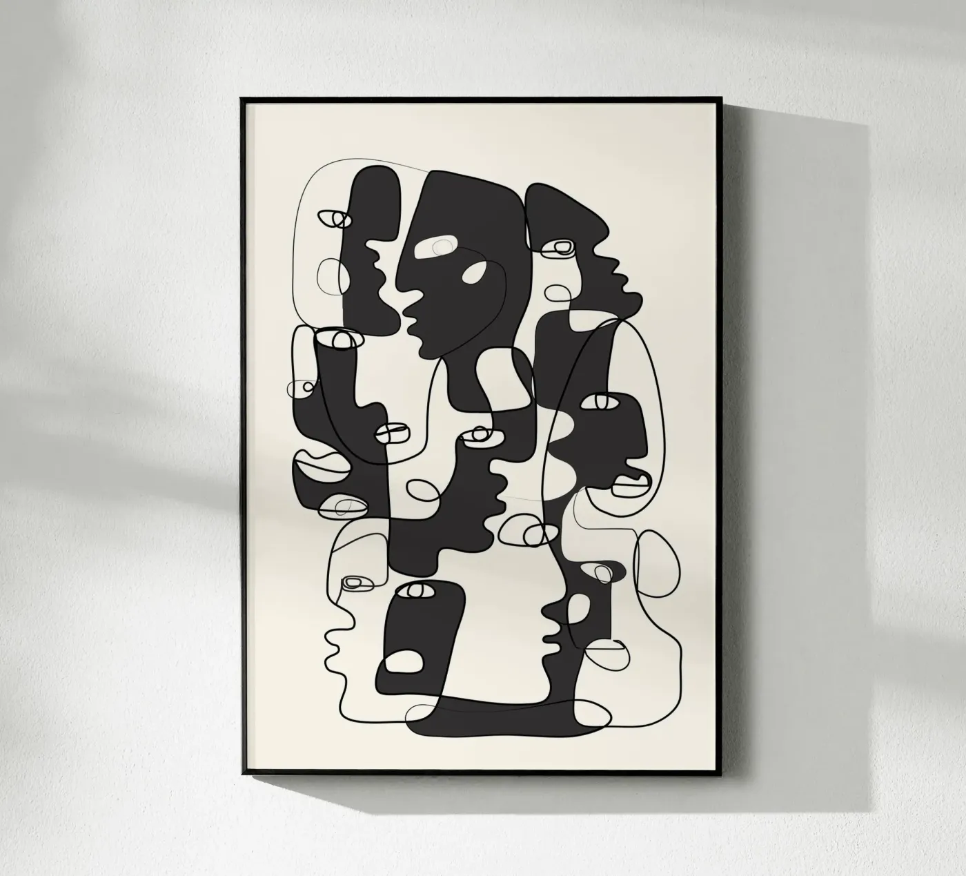 Abstract Faces 2 plexiglas de Flow Line