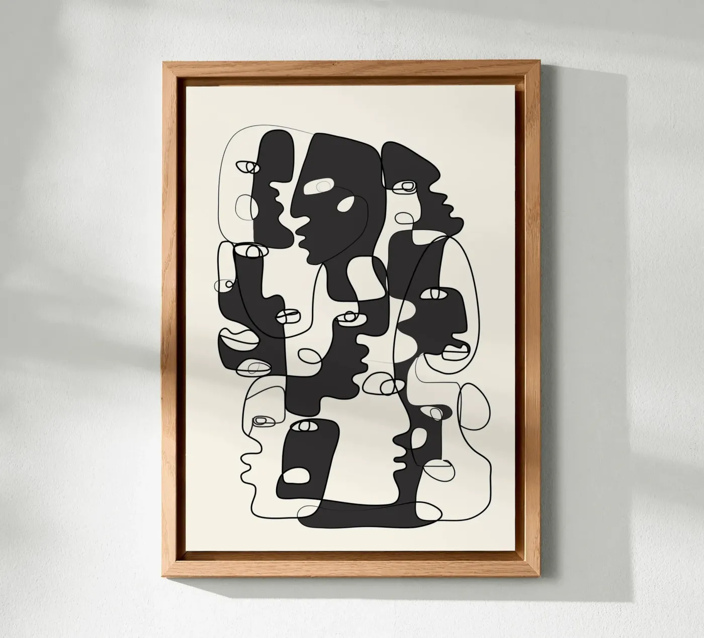 Abstract Faces 2 pannello forex da Flow Line