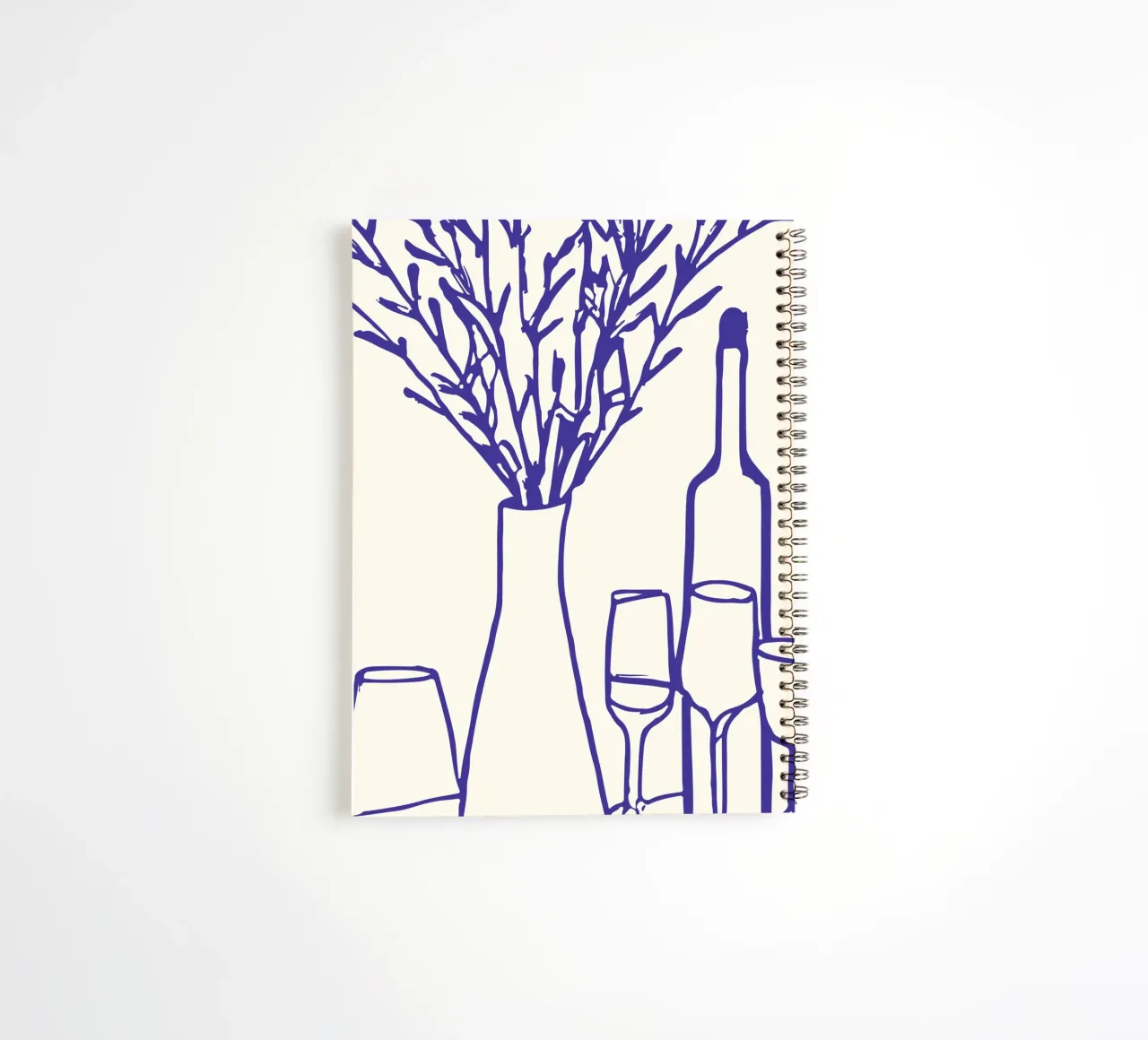 Table Still Life No 05 notitieboek met spiraal van treechild
