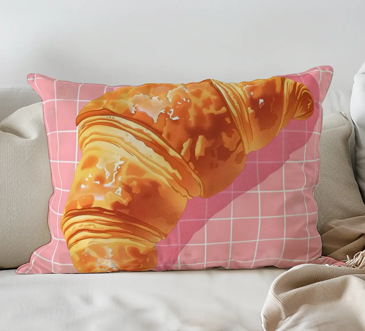 Le Croissant cuscino da Gypsy Galleria