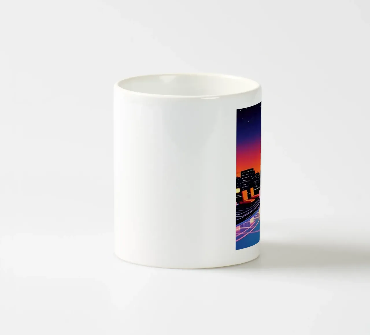 Notte in piscina - Hiroshi Nagai tazza in ceramica da Perdana shop