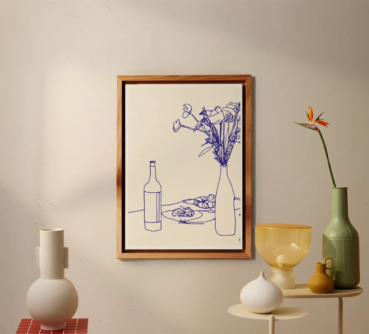 Table Still Life No 08 alluminio dibond da treechild