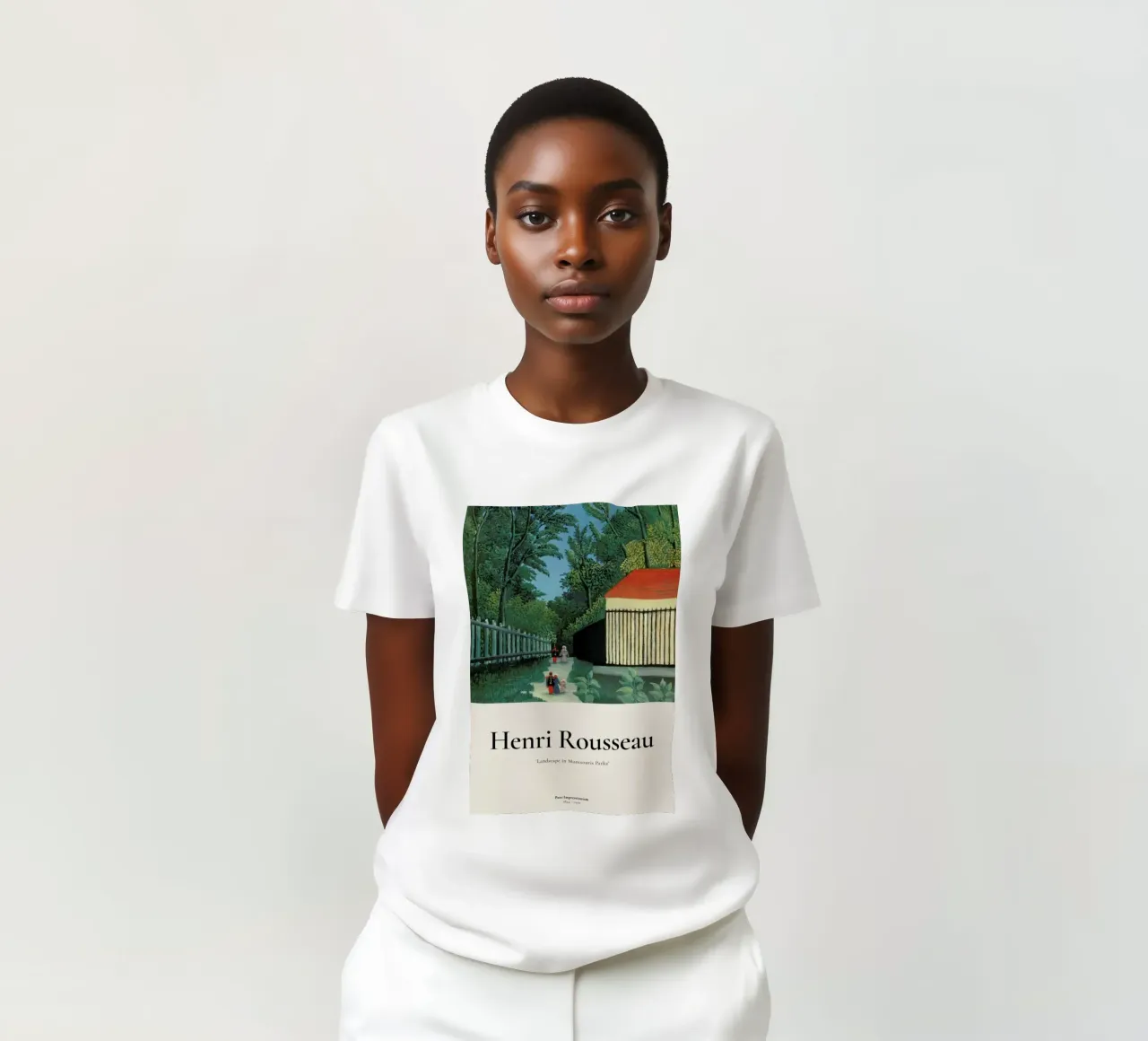 Rousseau - Landscape in Montsouris Park t-shirt da ARTOTHEK