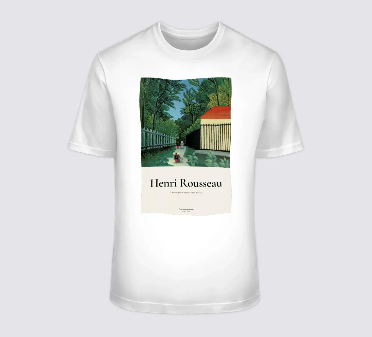 Rousseau - Landscape in Montsouris Park t-shirt da ARTOTHEK