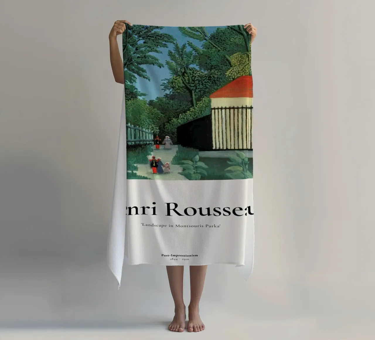 Rousseau - Landscape in Montsouris Park telo mare da ARTOTHEK