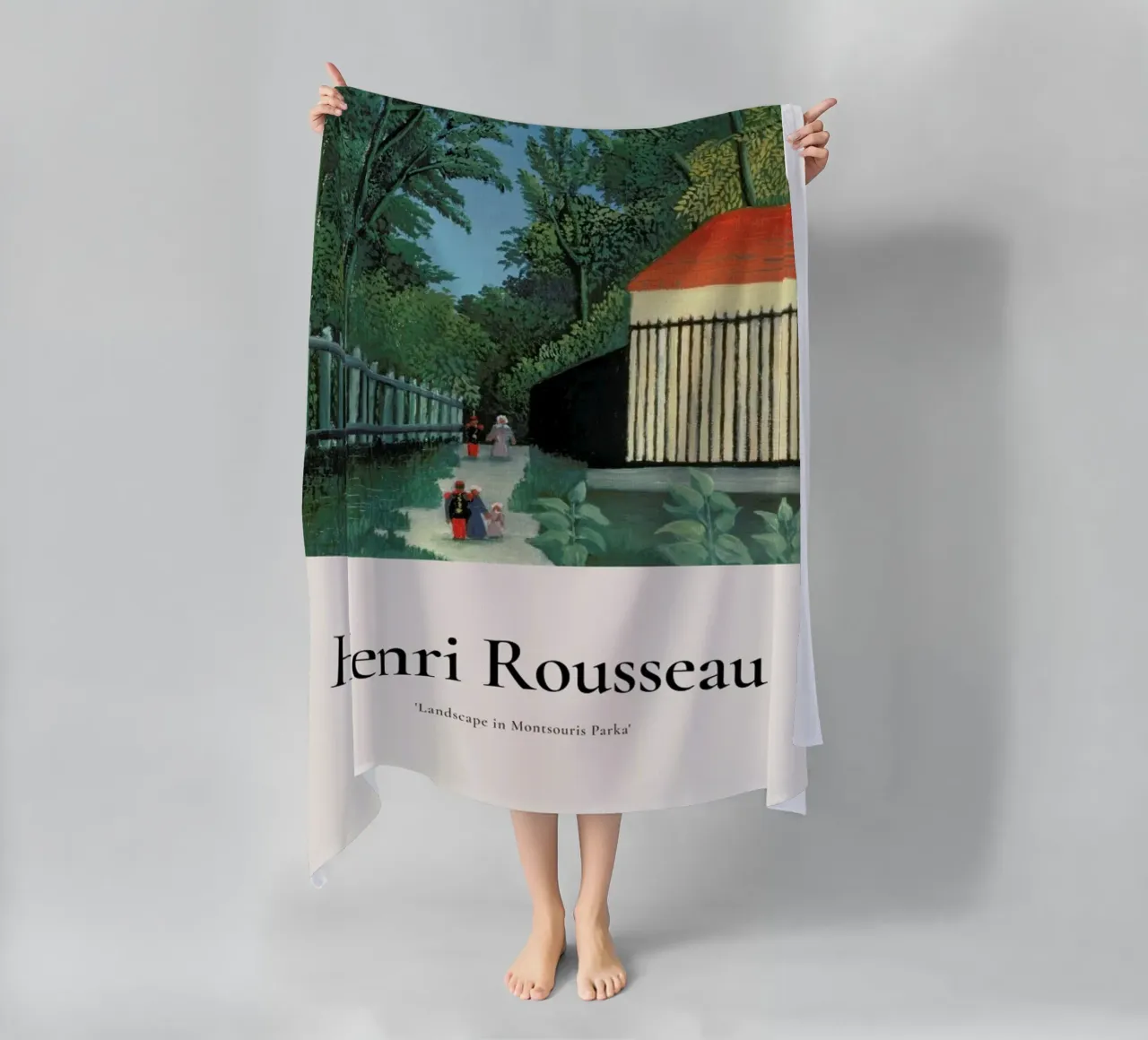 Rousseau - Landscape in Montsouris Park telo mare da ARTOTHEK