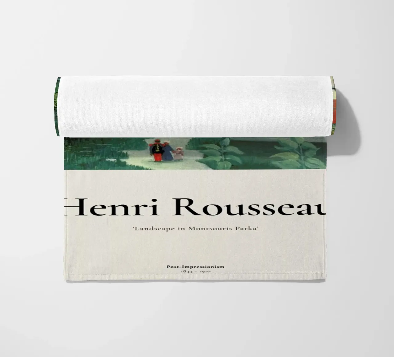 Rousseau - Landscape in Montsouris Park telo mare da ARTOTHEK
