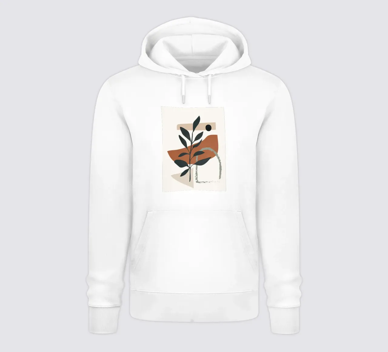 Abstract Shapes 35 felpa con cappuccio da Flow Line