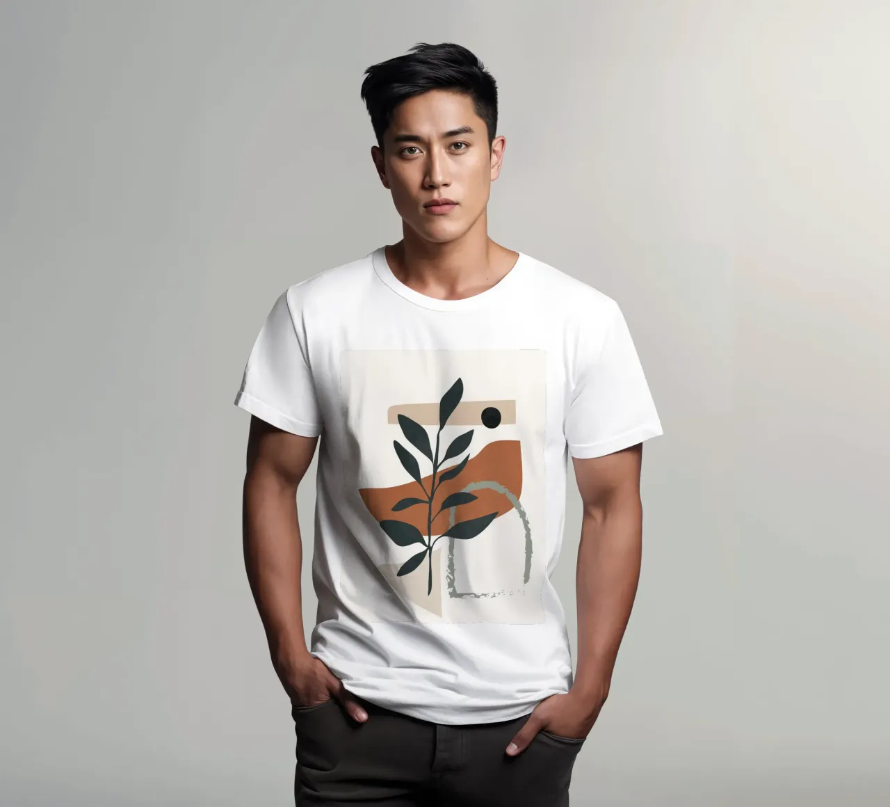 Abstract Shapes 35 t-shirt da Flow Line