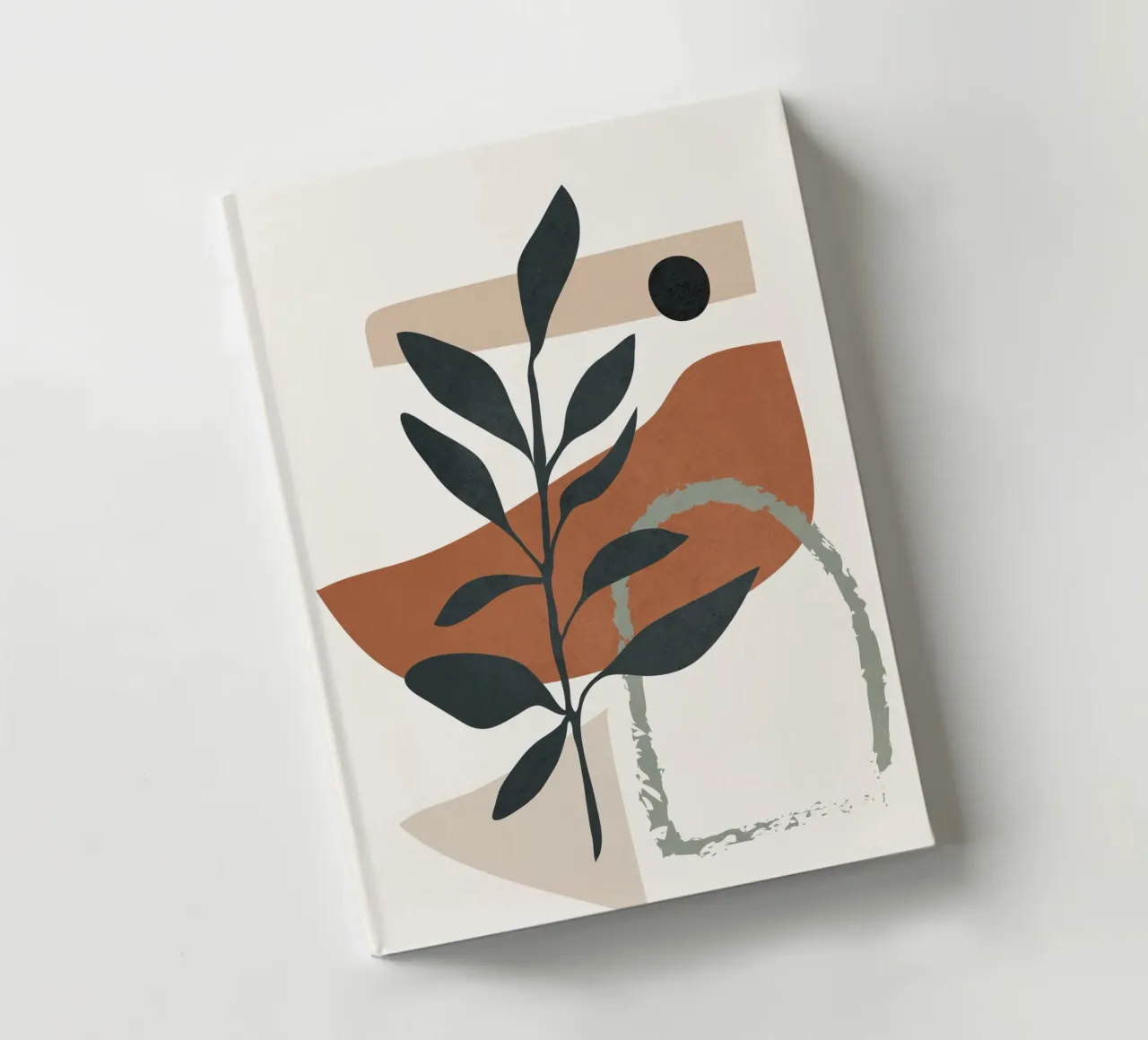Abstract Shapes 35 notebook by Flow Line