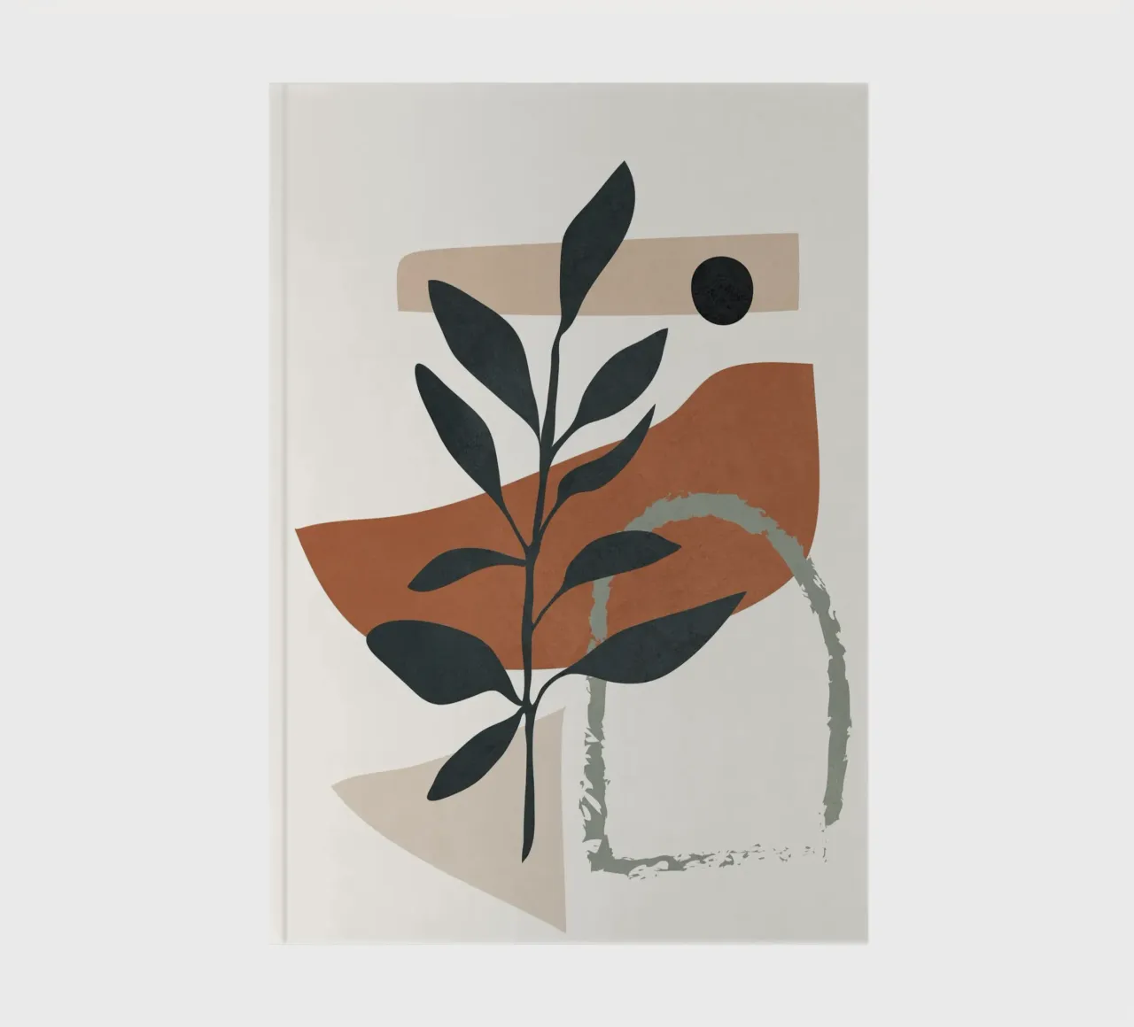 Abstract Shapes 35 notebook by Flow Line
