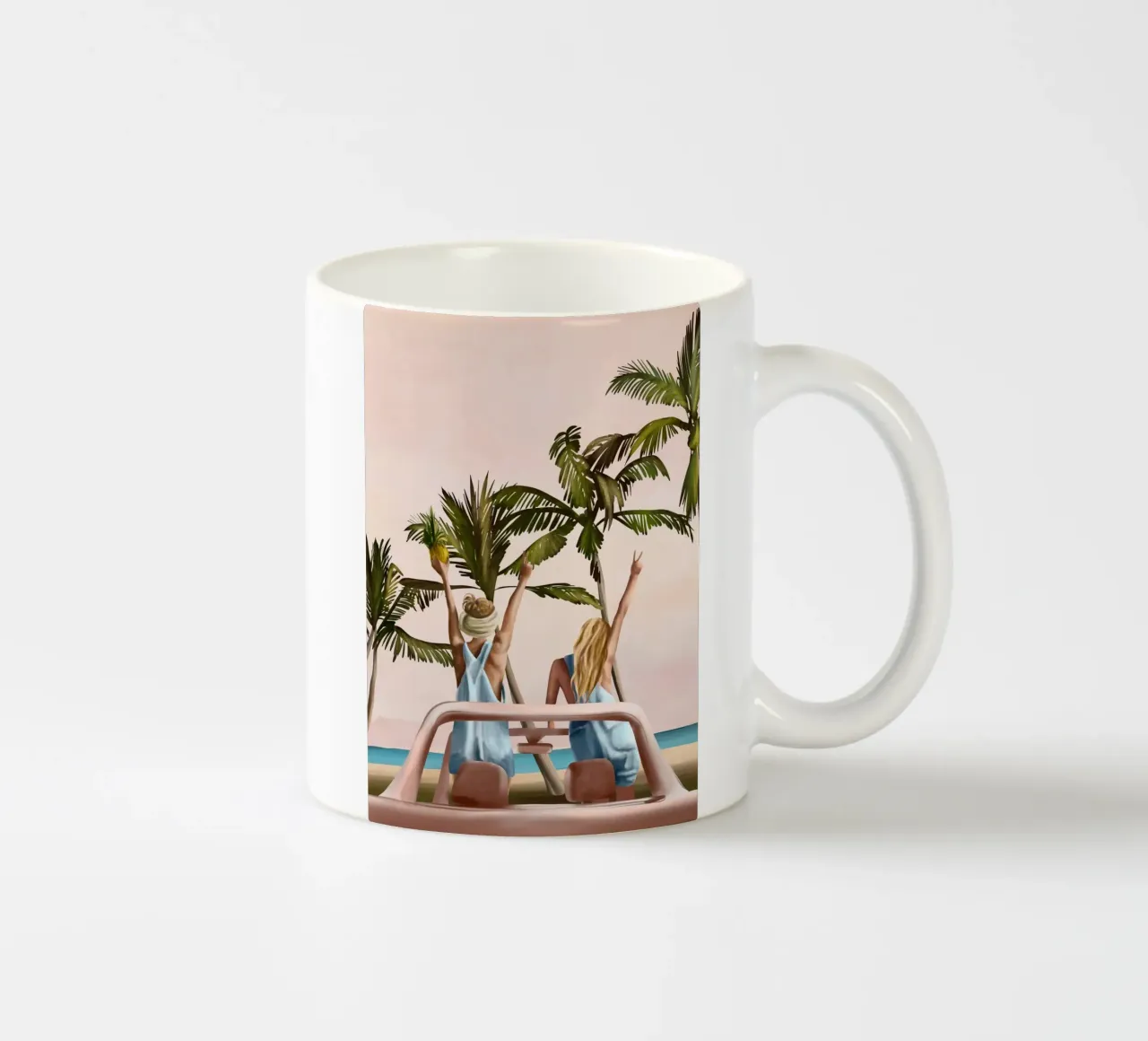 Beach Spring Break tazza in ceramica da Flow Line