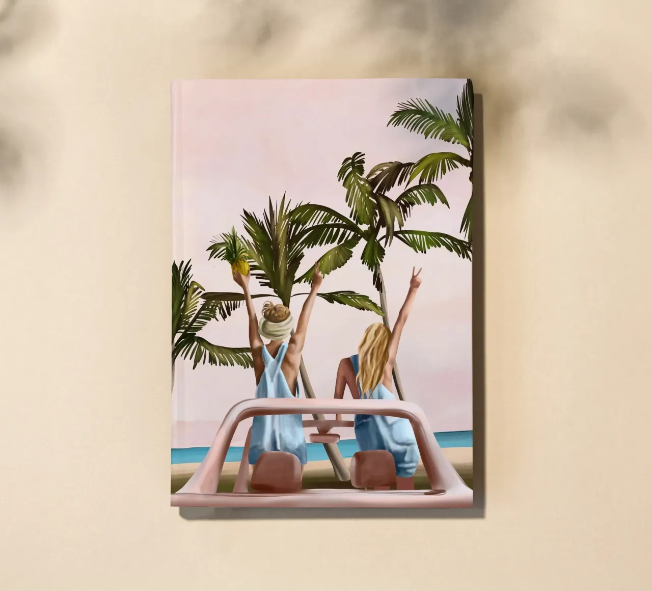 Beach Spring Break notebook by Flow Line