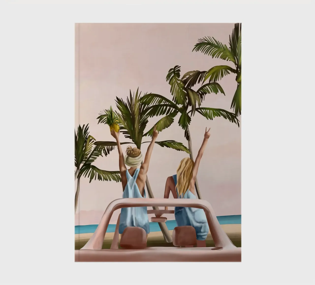 Beach Spring Break notebook by Flow Line