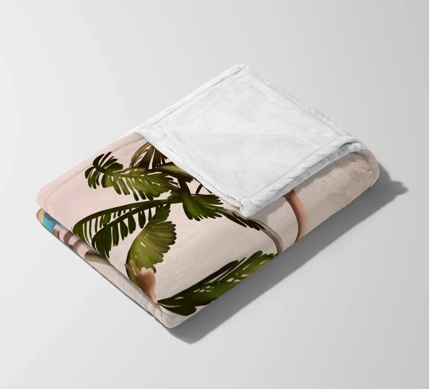Beach Spring Break Fleecedecke von Flow Line