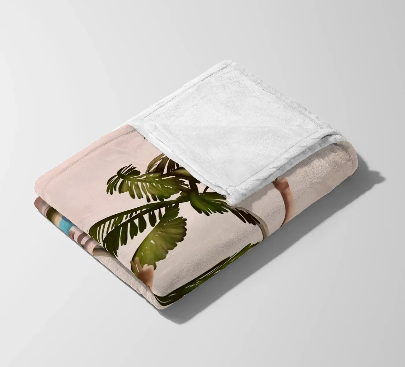 Beach Spring Break Fleecedecke von Flow Line