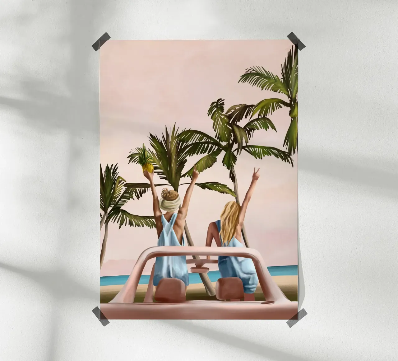 Beach Spring Break carta hahnemühle da Flow Line