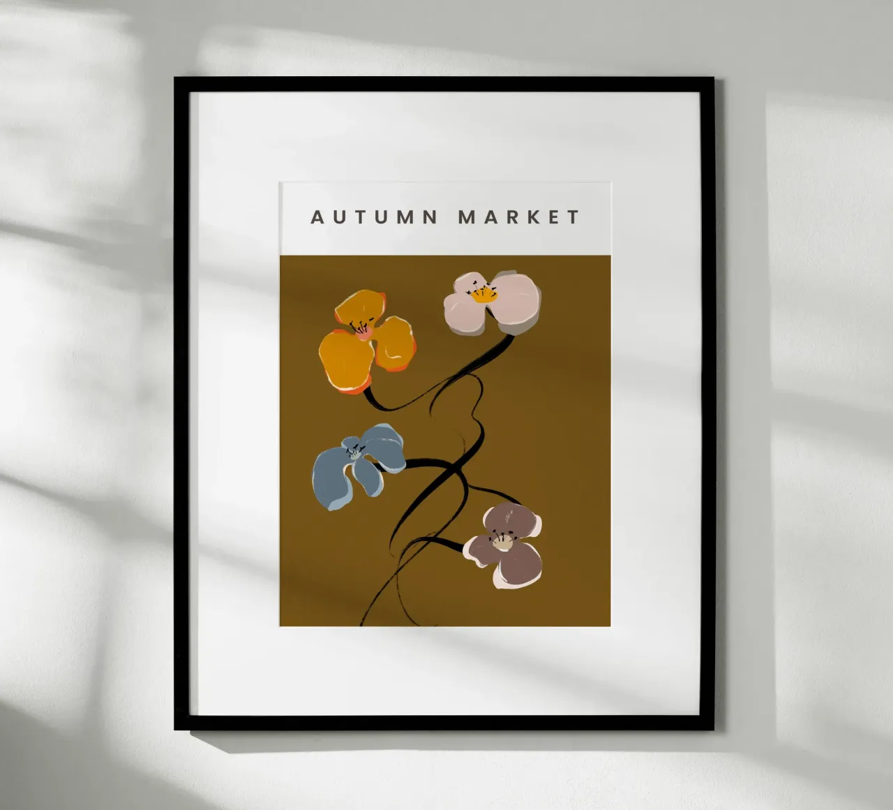 Autumn Market No 01 poster da treechild