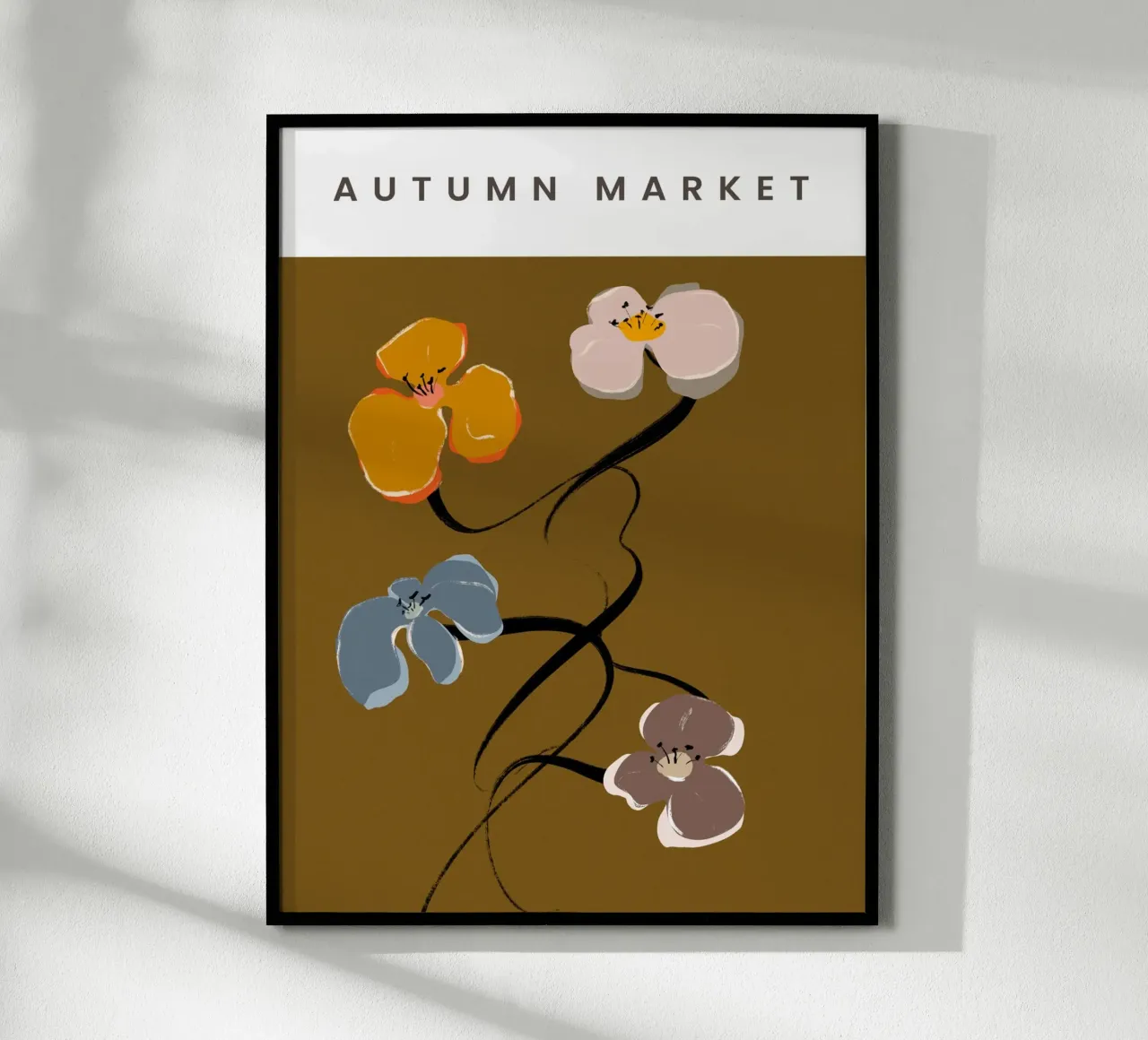Autumn Market No 01 poster da treechild
